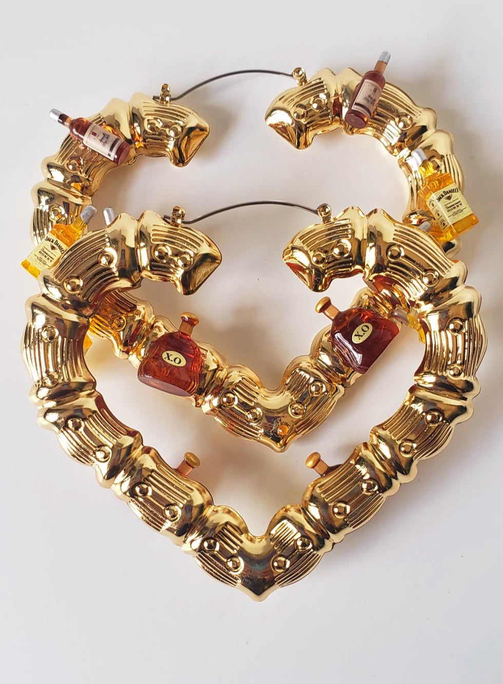 Gold-plated Hoop Earrings After Hours