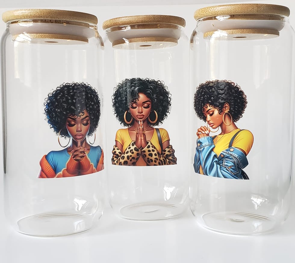 Glass Cups 16oz.