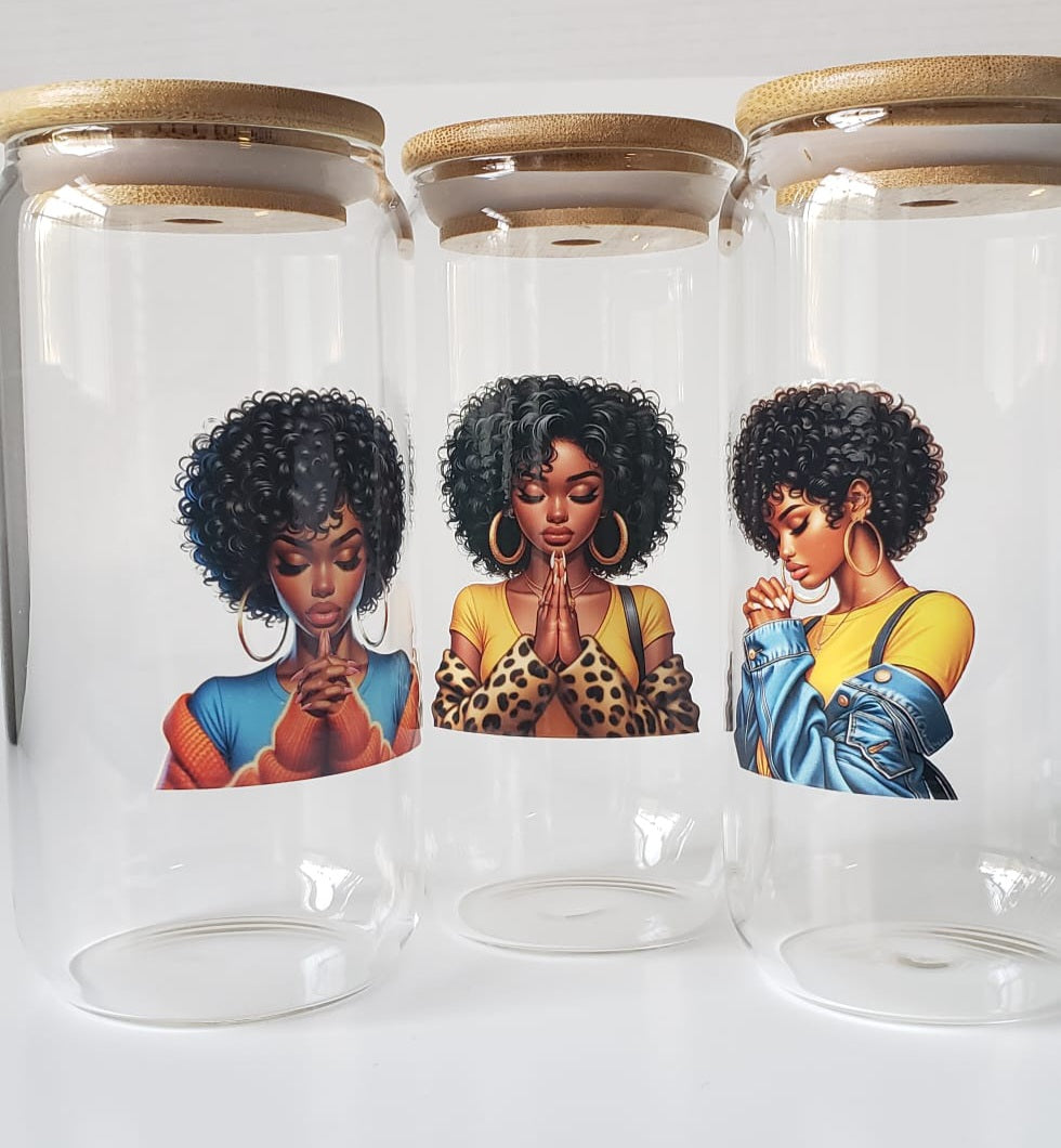 Glass Cups 16oz.